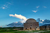 Rethimnon, the church of Agios Nikolaos, turned into a mosque with the addition of an impressive dome (that survives intact) and a minaret (that has tumbled to pieces). 